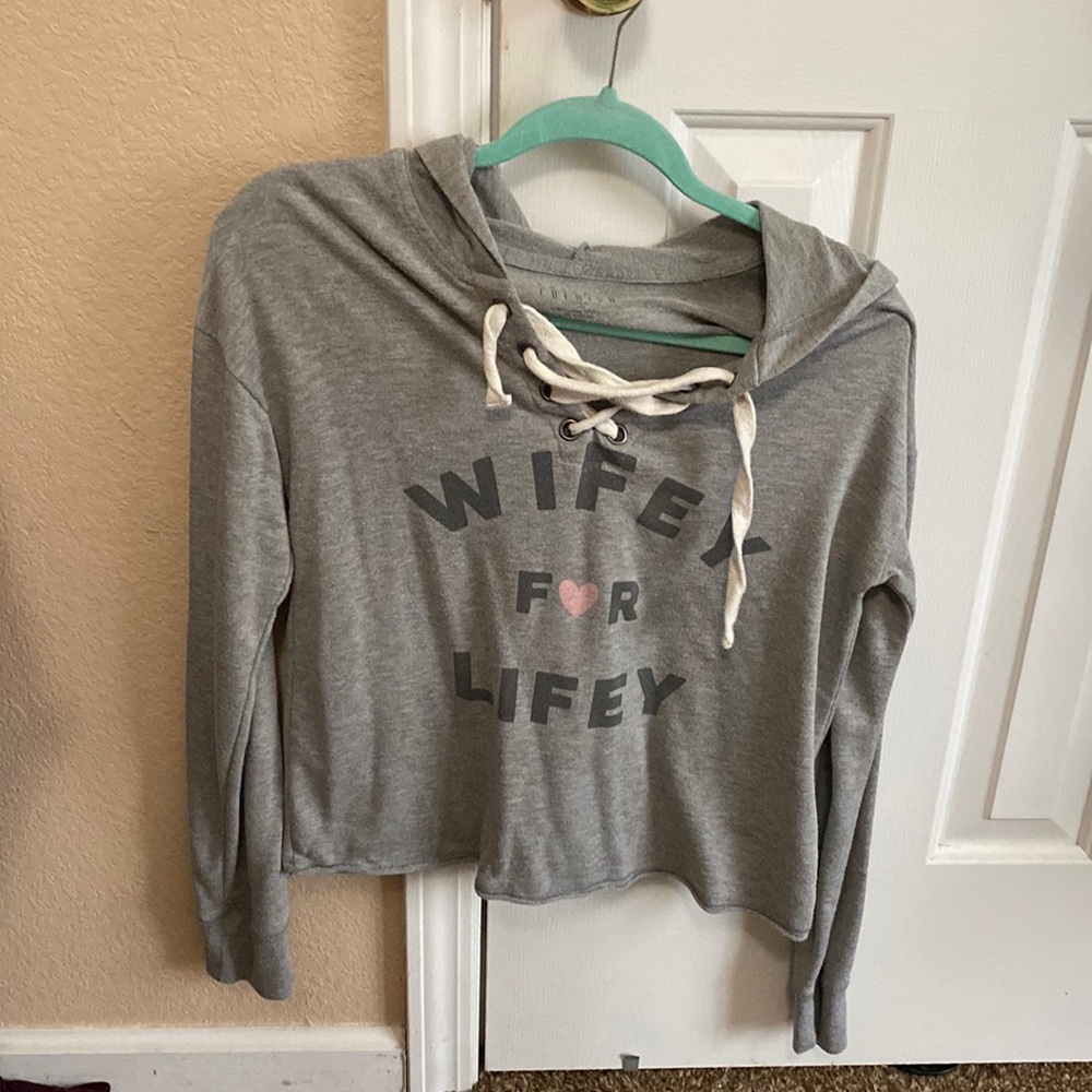 Wifey for Lifey Sweatshirt Hoodie